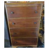 Wooden dresser, contents not included
31.5" w