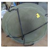 Outdoor hanging shelving