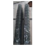 Four Stacks of 12 Plastic Drink Cups