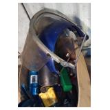 Box w/Face Shield, and other Hardware items