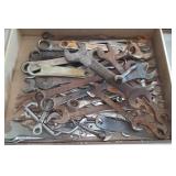 Flat of various Wrenches.