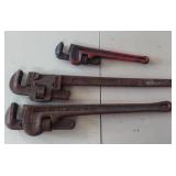 Pipe Wrench.  Various sizes.  Bidding on one