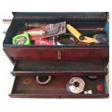 Two Drawer Tool Box w/Contents
