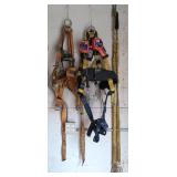 Lot of 2 Safety Harnesses and Safety Lanyard