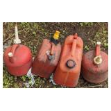 Lot of gas tanks. 1 & 2 gal.