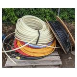 Various tubing. Includes Pex and more