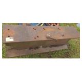 Large I beam 51"w 11"d 18"h