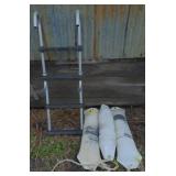 Bouys and pool ladder