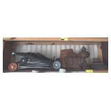 Lot w/Tool Pouches, Luggage Carts, Grinding