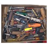 Flat of Various Screwdrivers