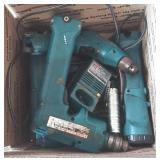 Box of Makita Cordless Tools & Charger