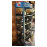 RC Cola metal display shelf. -  shelf unit only