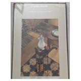 Framed original print of Charles Sheeler