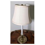 (G) Vintage Stiffel Candlestick Table Lamp Candle