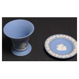 (G) Wedgewood blue and white porcelain