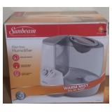 (G) Sunbeam filter free humidifier warm mist