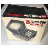 GAF pana-vue automatic lighted 2x2 slide viewer