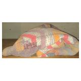 (R) Hand sewn quilt
