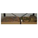 (G) Contents of shelf including awards and more