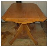(G) Wooden end table approximately 24"x18"