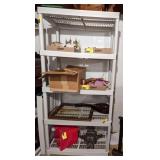 Plastic Shelving Unit 73"x36" *CONTENTS not incl
