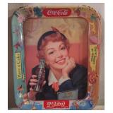 (G) Vintage Coca-Cola Advertising Tray