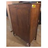 (R) Antique Wooden Cabinet measuring 38" x 19" x