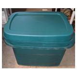 Lot of Sterilite storage totes