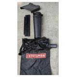 Craftsman electric blower/vac attachments and bag