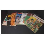 (B) Collectable vintage sport event programs