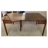 (G) Antique Oak Dining Chairs with Cane Bottom