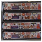(DJ) four 1/64th scale trucks clear case.*TIMES