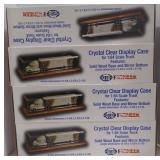 (DJ) solid wooden crystal clear case for 1/64th