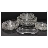 (AO) Glasswick Glassware (approx 5" - 8.5")