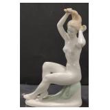 (AO) Porcelain Figurine of Women approx 8"