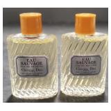 (AO) Lot of 2 perfume bottles. Eau Sauvage by