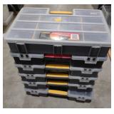 (DJ) Lot of 6 Work force 25 compartment organizer