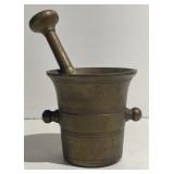 (AO) Antique Brass Mortar and Pestle (Mortar - 5"