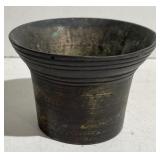 (AO) Antique 19th Century Brass Mortar (4 1/8" x