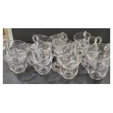 (AO) Lot of 19 Candlewick cups.  Cup measures 3