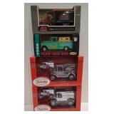 (DJ) Lot of 2 die cast true value model T banks