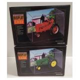 (DJ) Lot of 2 Prestige display cases