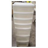 (DJ) Sterilite plasric storage drawer tower,