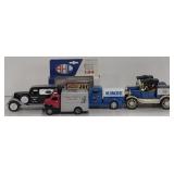 (DJ) Flat of Die Cast Metal Trucks (Almond Joy