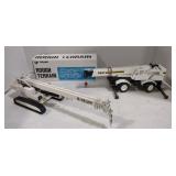 (DJ) Flat of Die Cast Metal Replica Cranes and