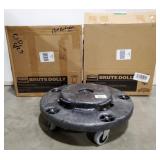 (II) Two cases of Rubbermaid Brute Dolly, four