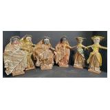 (DL) Asian Hand Made Dolls (10") (bidding 6