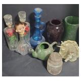 (DL) Lot of Vases, Decorative Bottles and