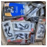 (DL) Box lot of Hands Free Headsets & more