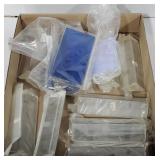 (DL) flat of glass triangles